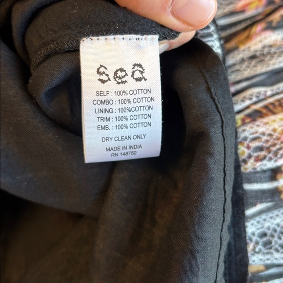 Sea New York Multicolor Smocked Dress - Picture 10 of 10